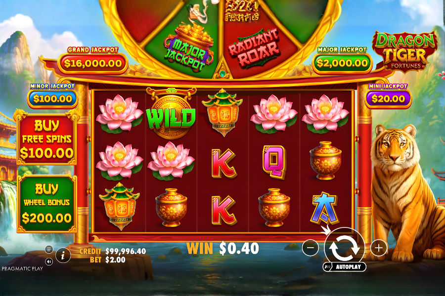 demo play of dragon tiger fortune slot
